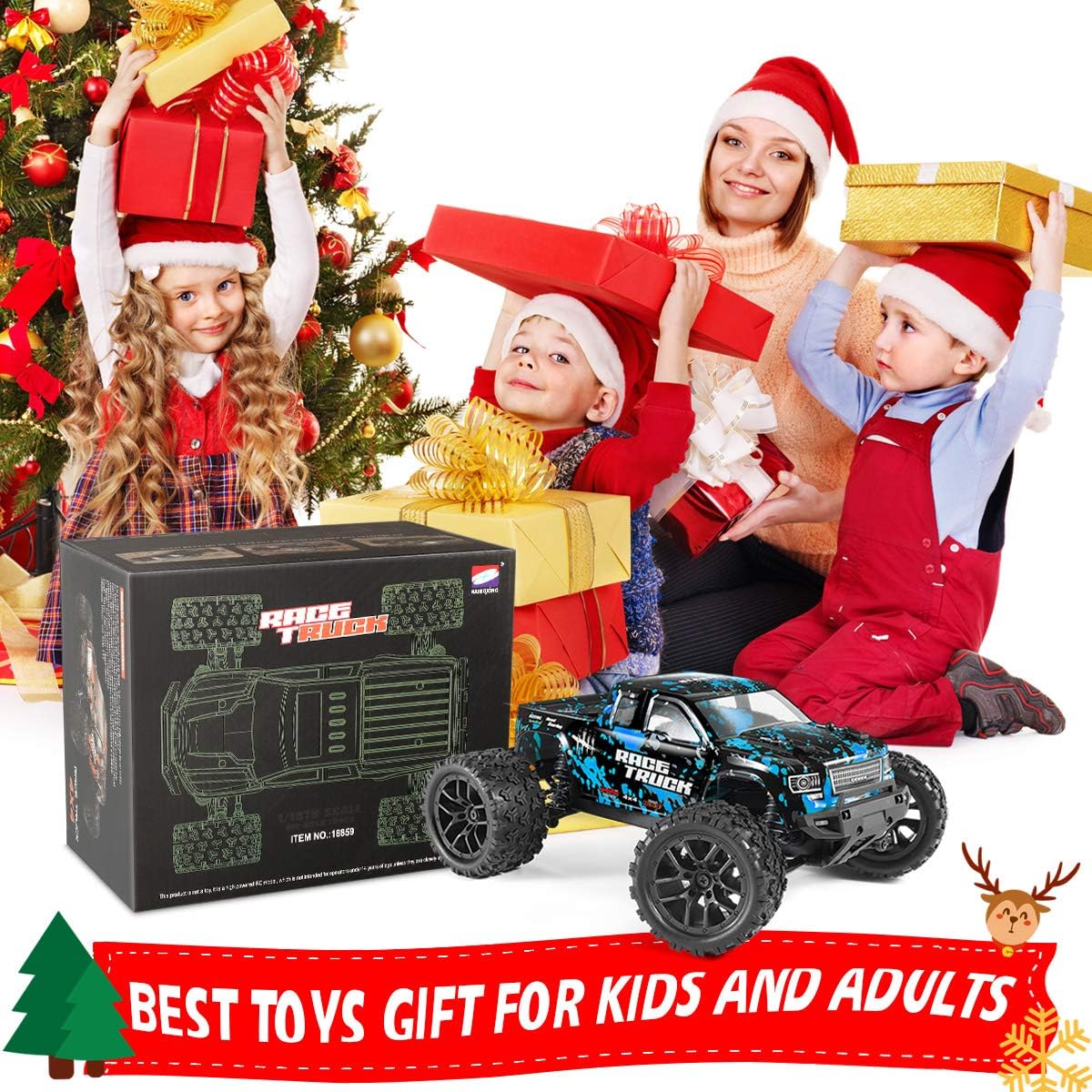 1/18 Scale 4WD RC Monster Truck Z5304
