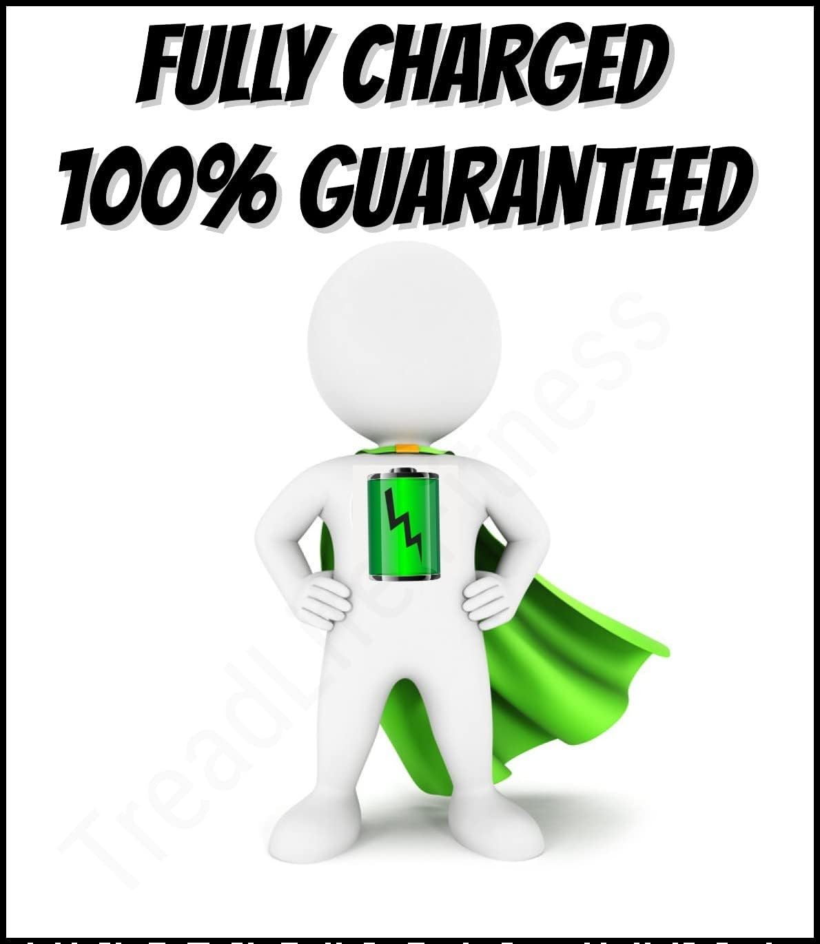 Replacement Battery Compatible with LifeFitness 9500HR Ellipticals Pack of 2 G48518