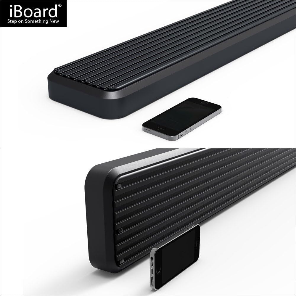6in Black Running Boards V269416