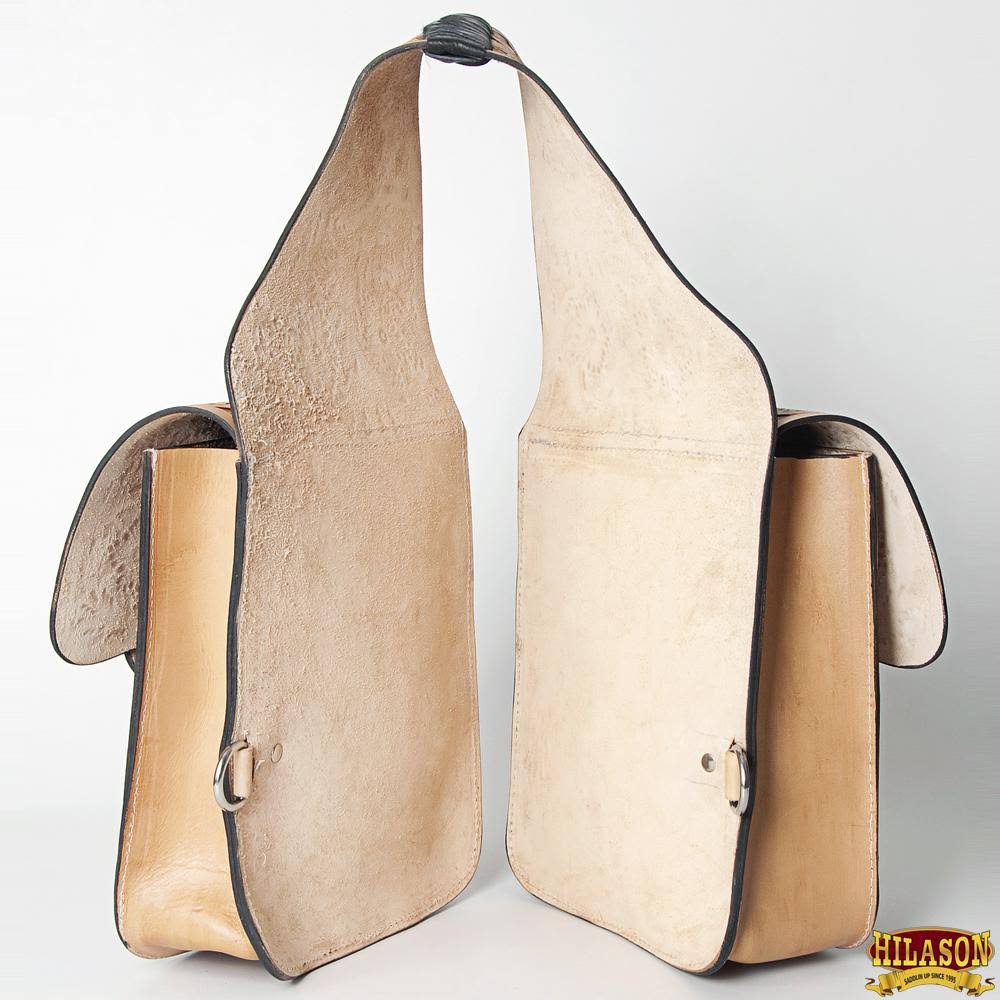 Tan Leather Horse Saddle Bag B830103