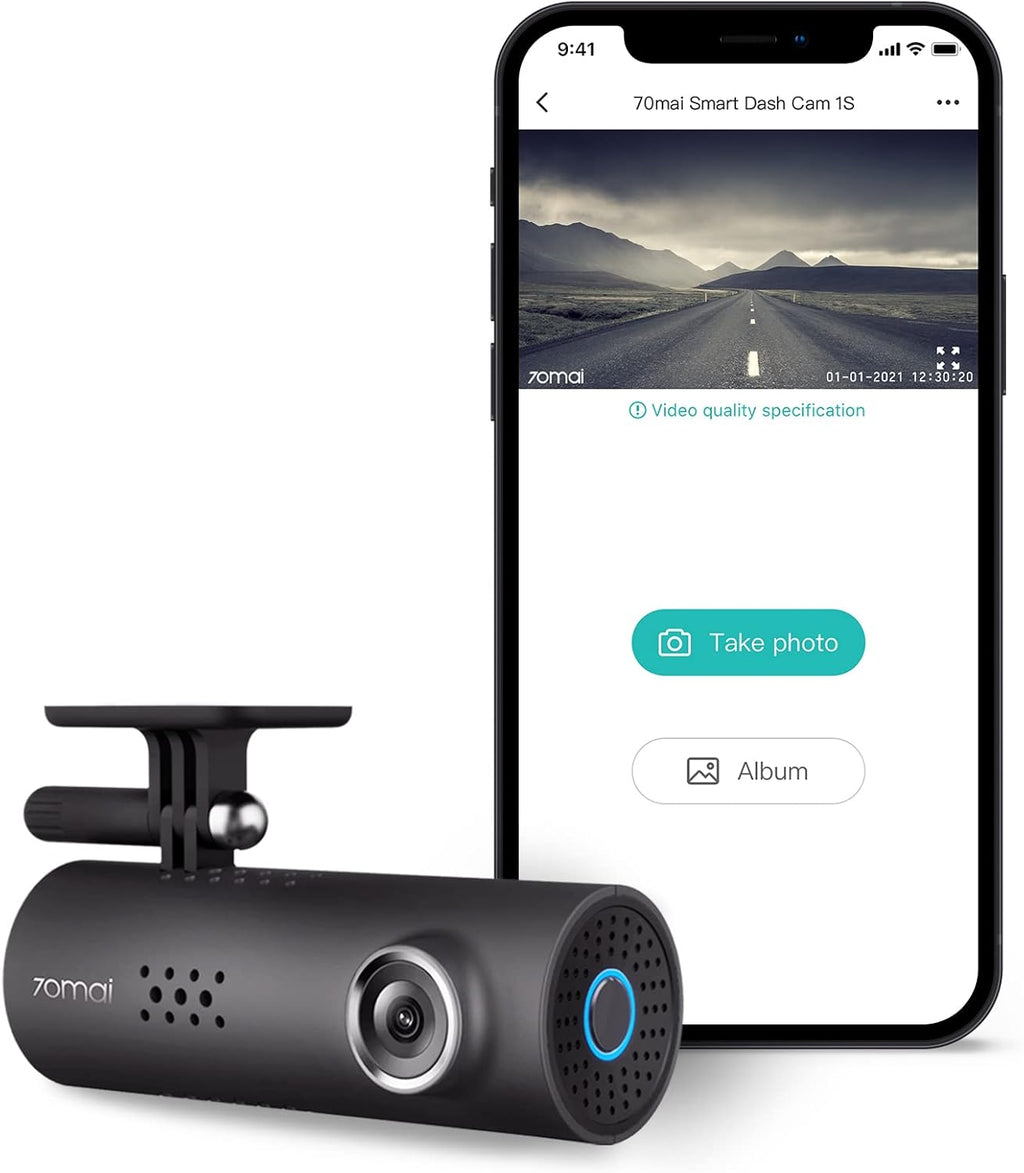 1296P QHD Smart Dash Camera with WiFi H701419