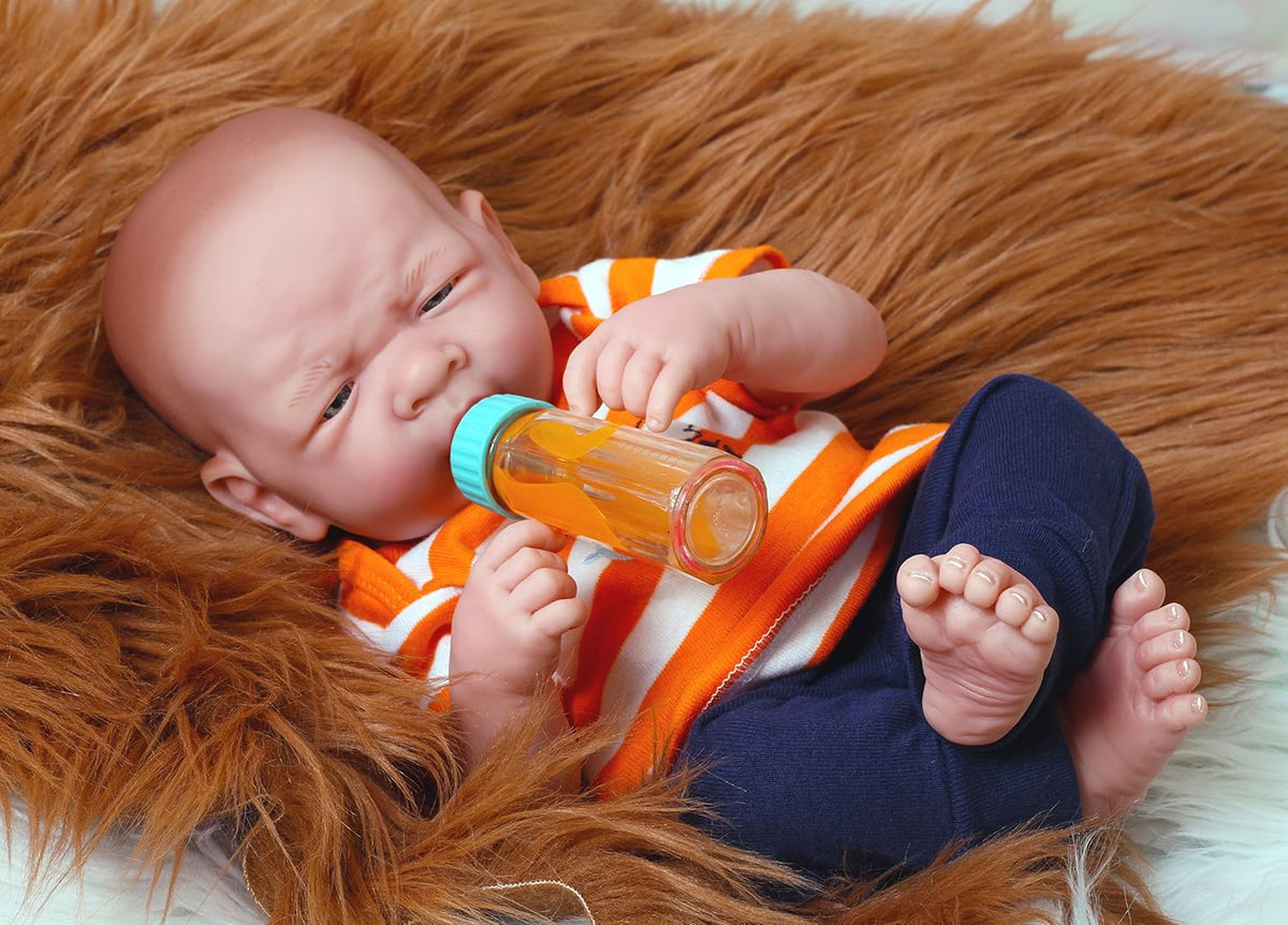 14 inches Preemie Newborn Soft Vinyl Reborn Baby Boy Doll B2743