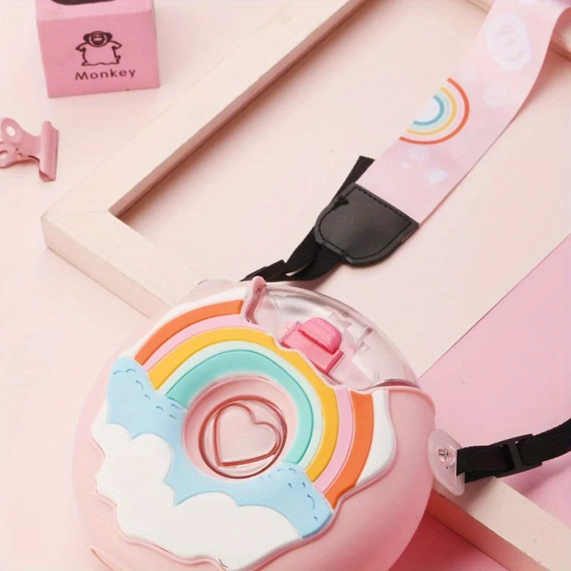 Donut-Shaped Sports Water Bottle J166