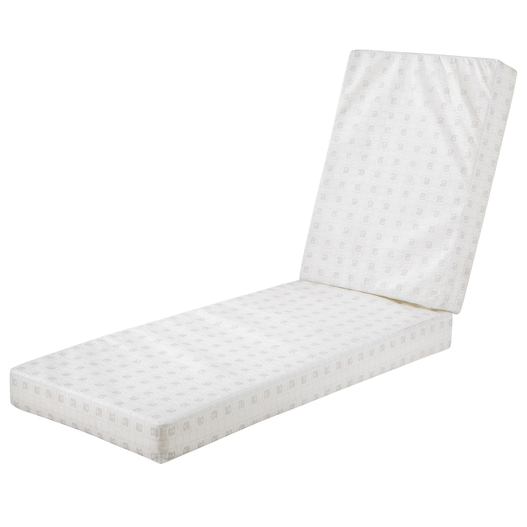 Patio Chaise Lounge Cushion Foam, 3" Thick, High-Density Foam, 80"L x 26"W x 3"T S965071