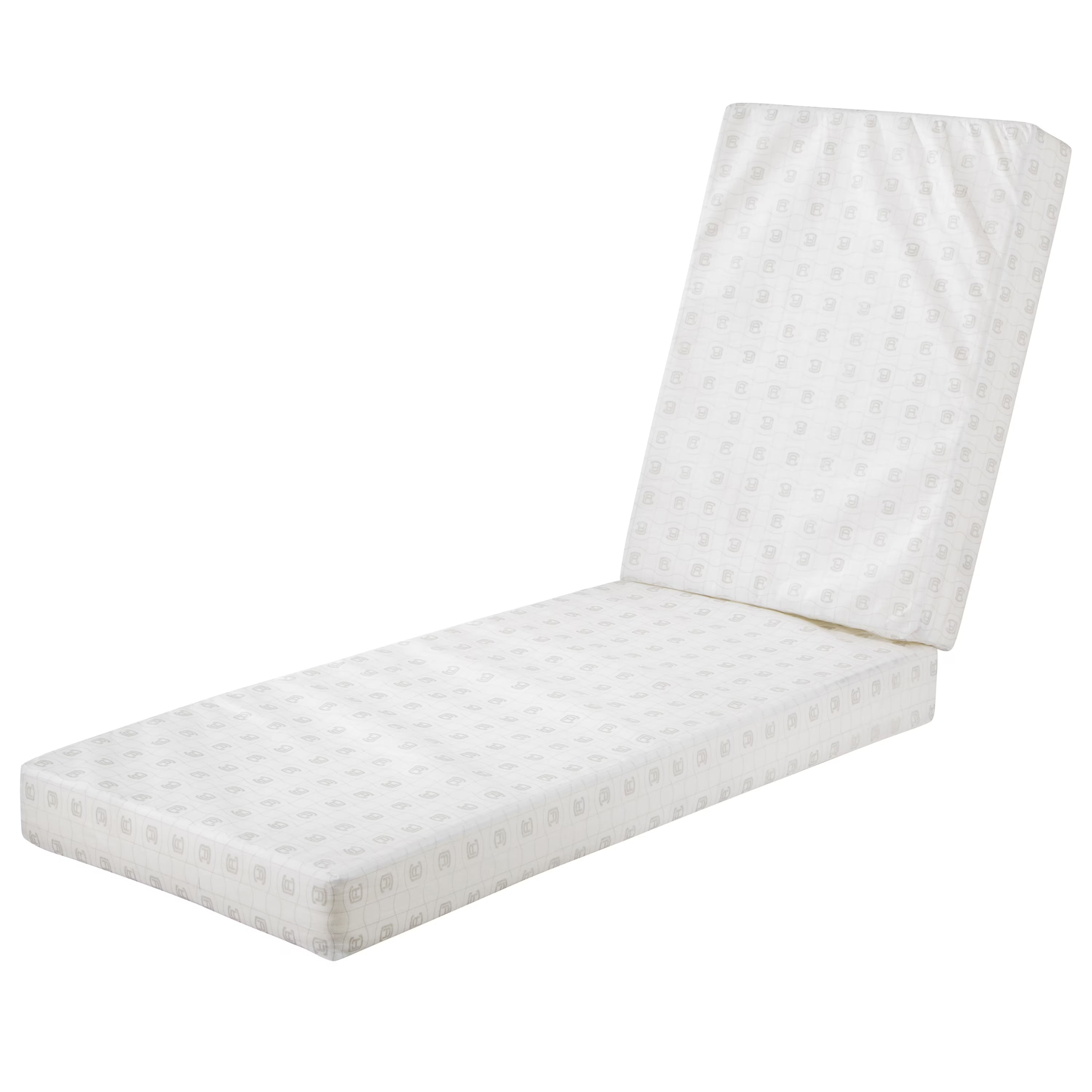 Patio Chaise Lounge Cushion Foam, 3" Thick, High-Density Foam, 80"L x 26"W x 3"T S965071