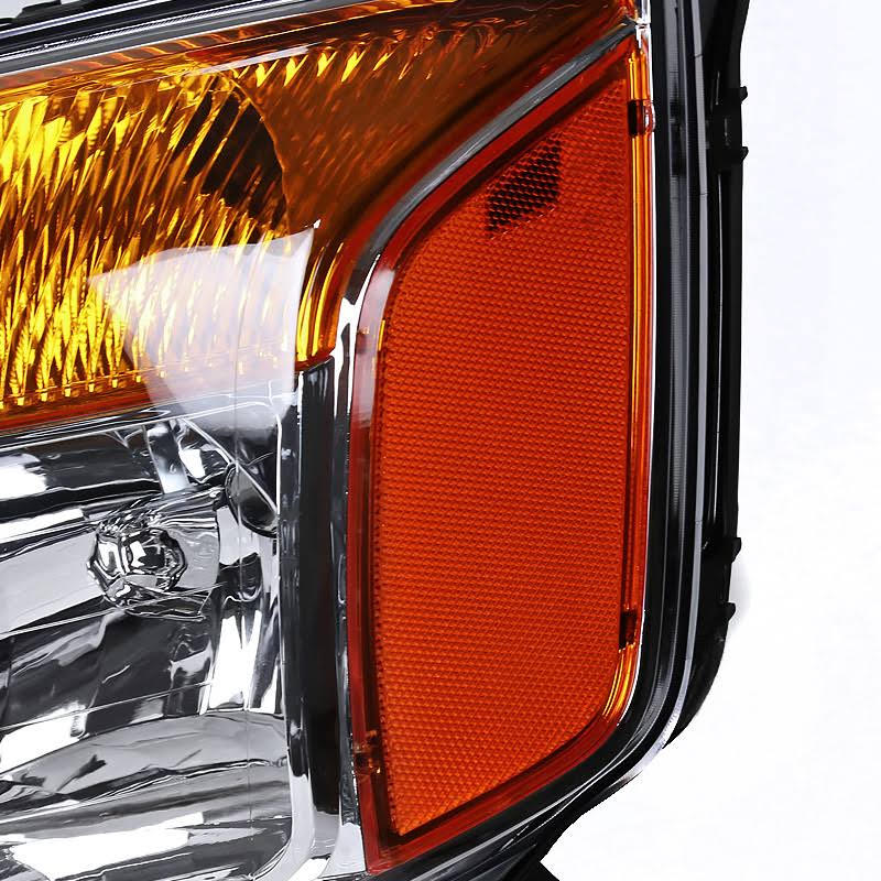 Chrome Crystal Headlights M945