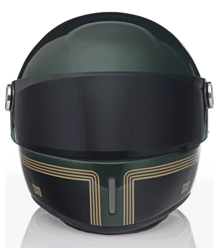 Green Motorcycle Helmet Z989