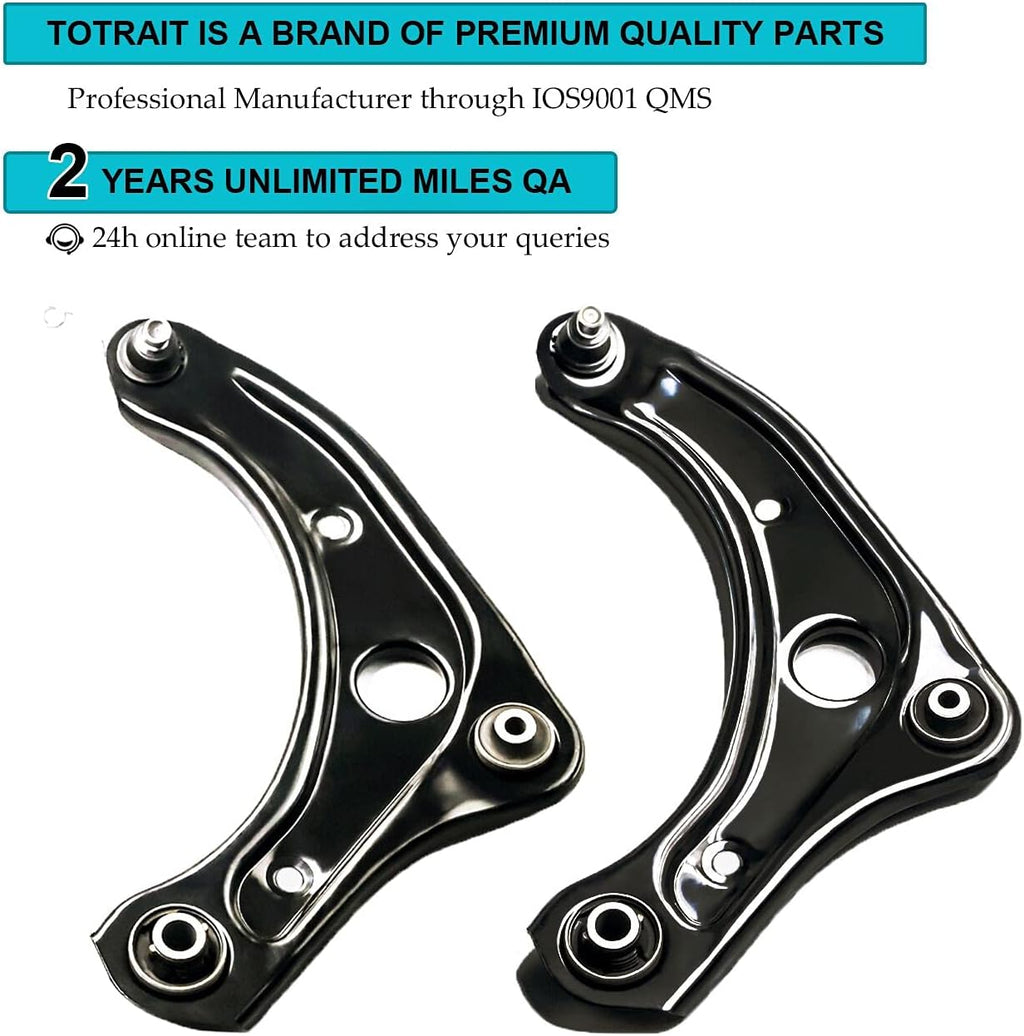 Front Lower Control Arm and Ball Joint for 2012-2017 Nissan Versa W89045