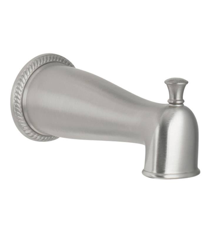 Wall Mount Diverter Tub Spout in Satin Brass I437