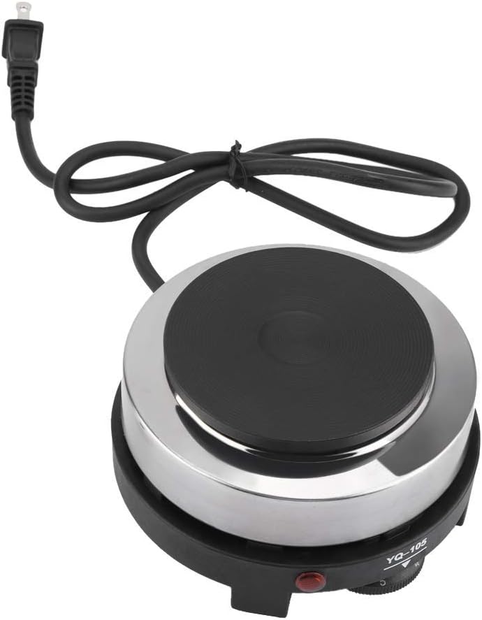 Electric Mini Stove Hot Plate, 500W Single Burner, Pack of 2 T93266