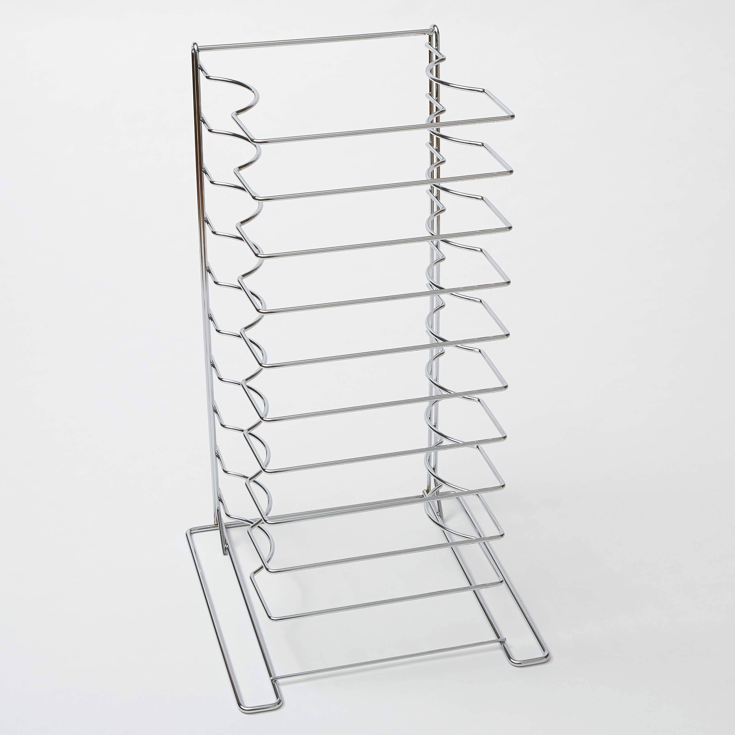 Oversized Pizza Rack, 10 Shelves W8261