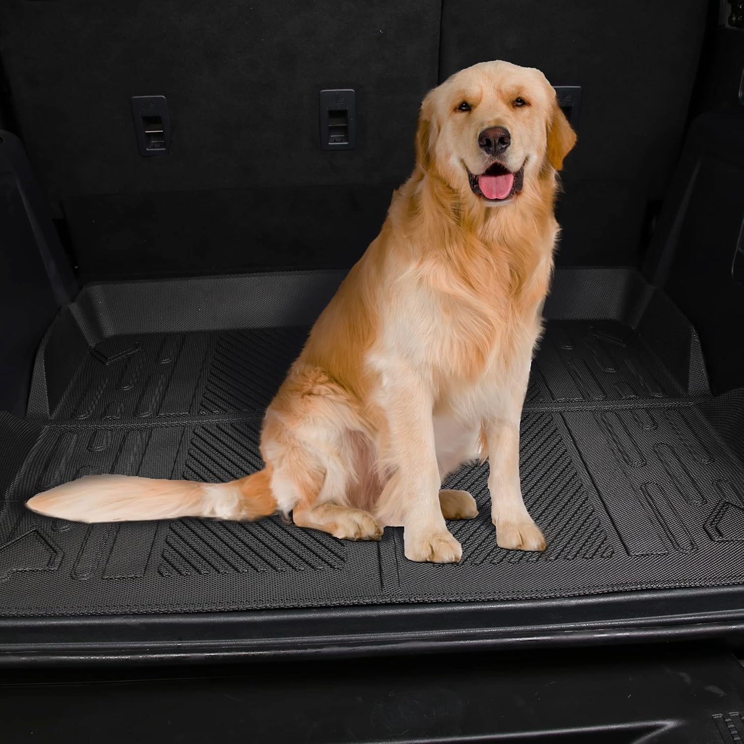 Cargo Liner Cargo Mat Bronco Accessories Compatible with Ford Bronco 4 Door 2021 2022 J604161