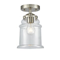 Brushed Satin Nickel Semi-Flush Mount Light B5170