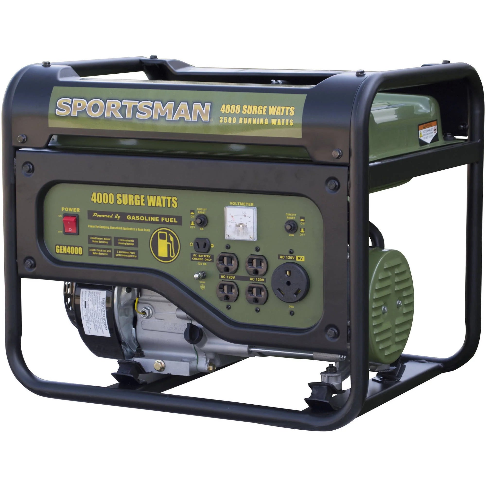 4000W Portable Gasoline Generator M62206