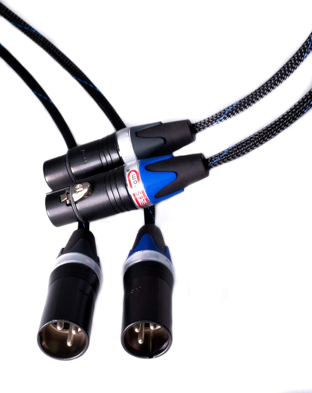 Balanced XLR Cables - Stereo Pair (2 Cables) - 3 Feet N23150