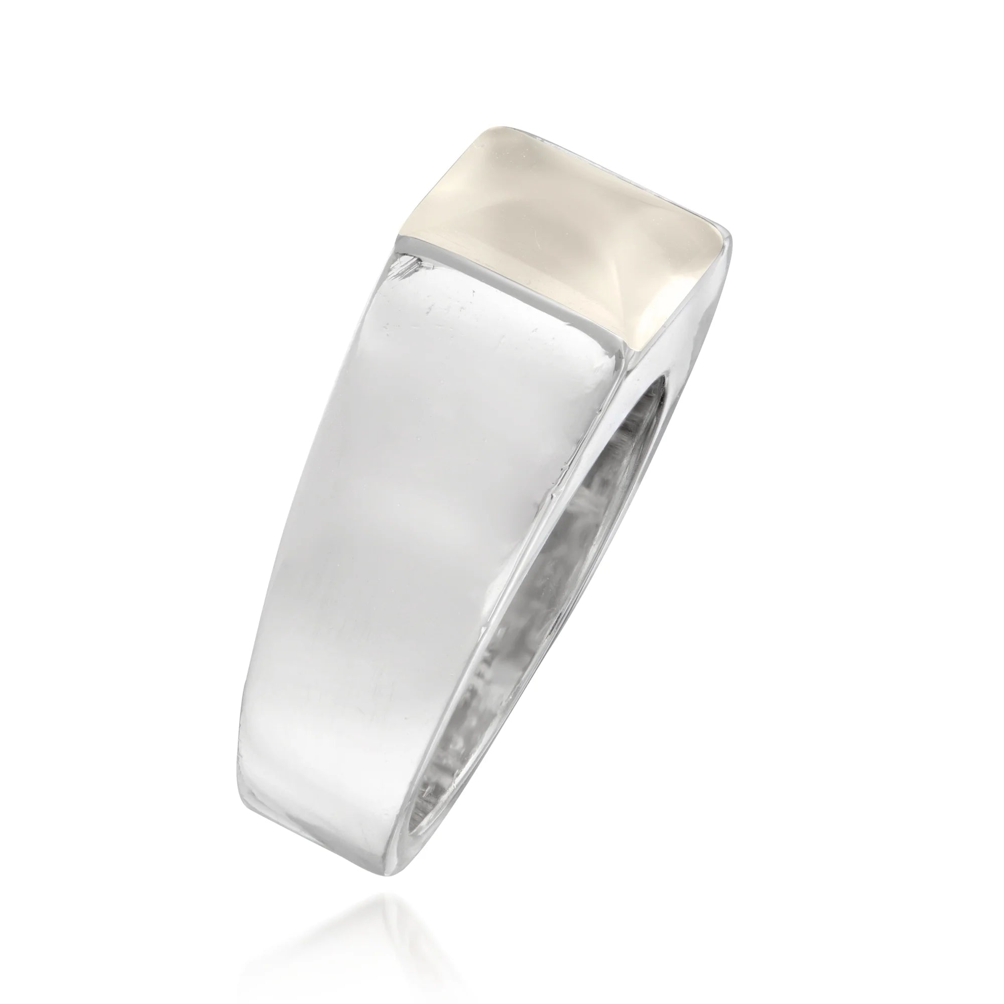 Vintage Cartier Moonstone Ring in 18kt White Gold M467236