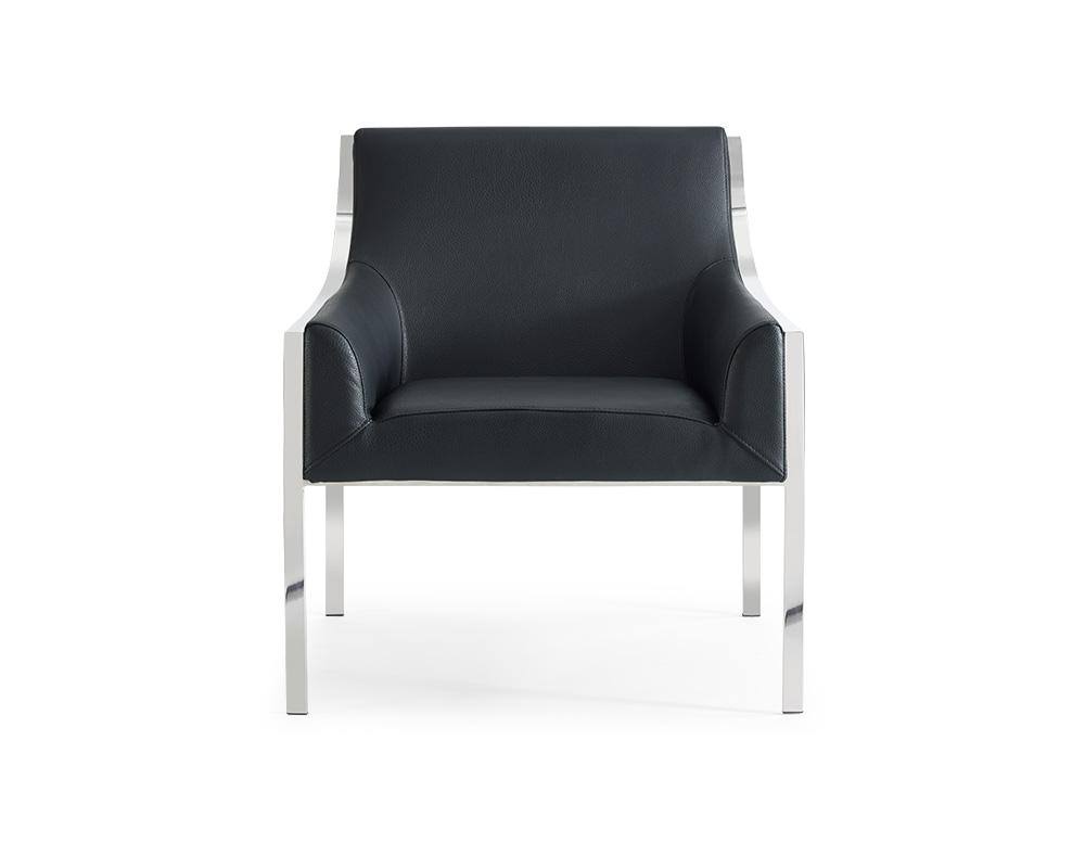 Taupe Leather Leisure Armchair Z739