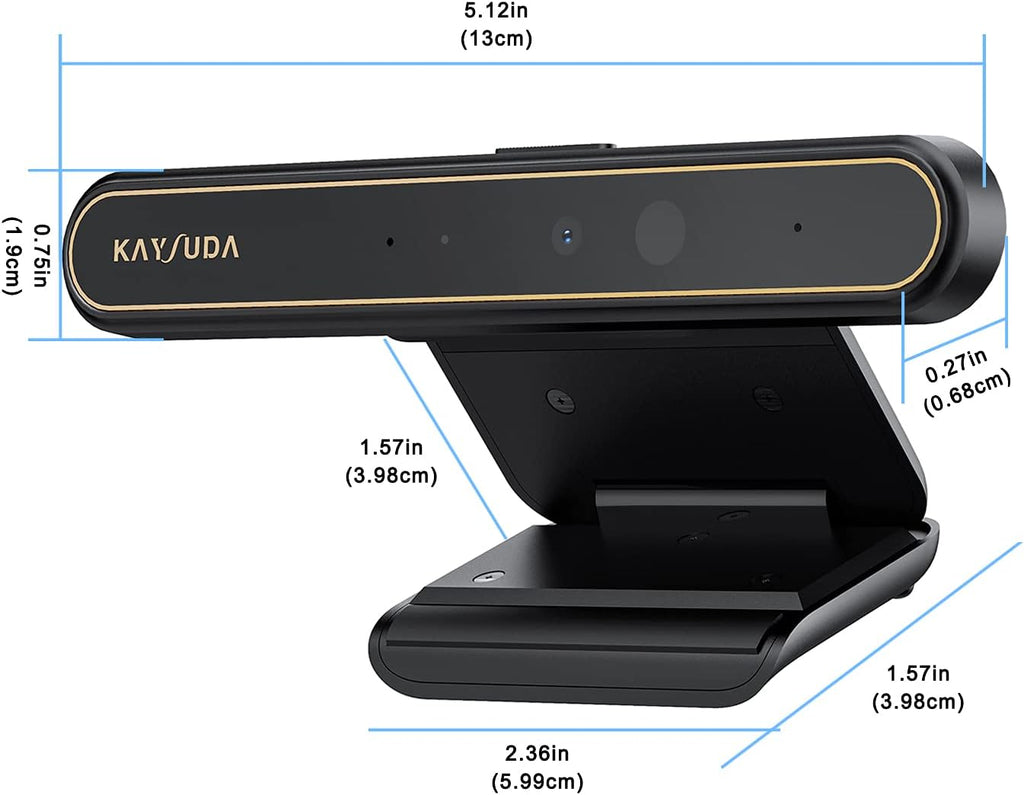 1080P Webcam with Dual Microphones, Pack of 2 B34017