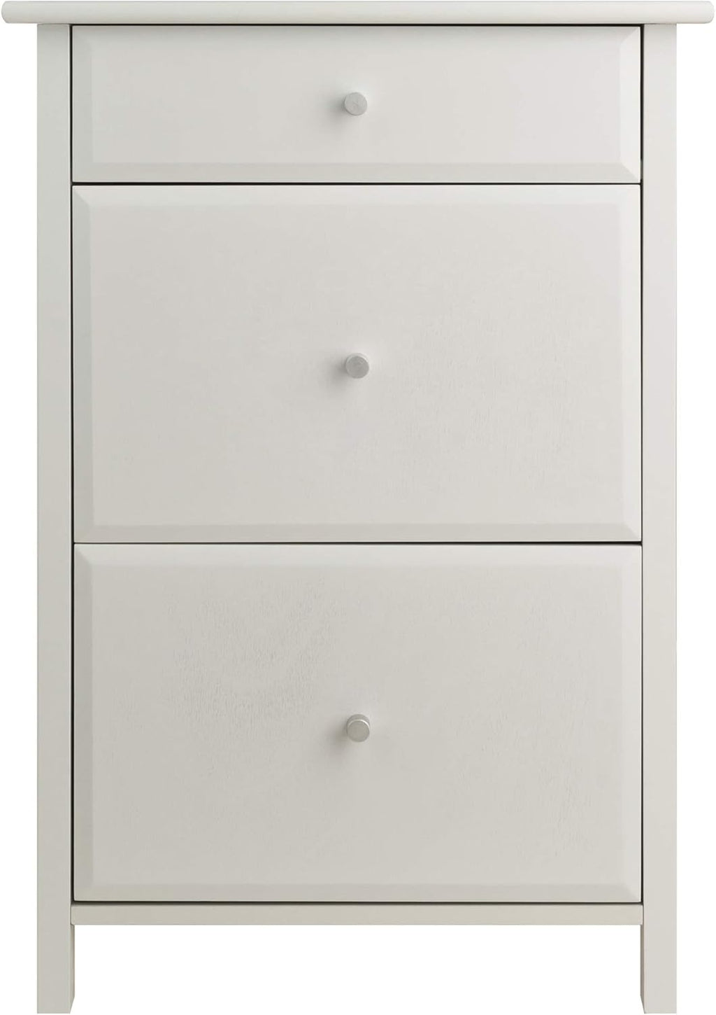White File Cabinet D815