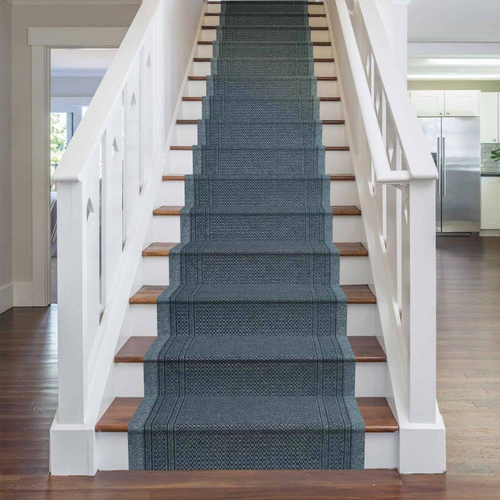 Gray Stair Carpet Runner 18 Foot L700274