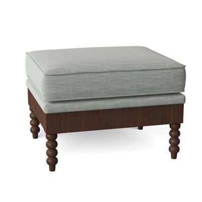 White Rectangle Ottoman T4067