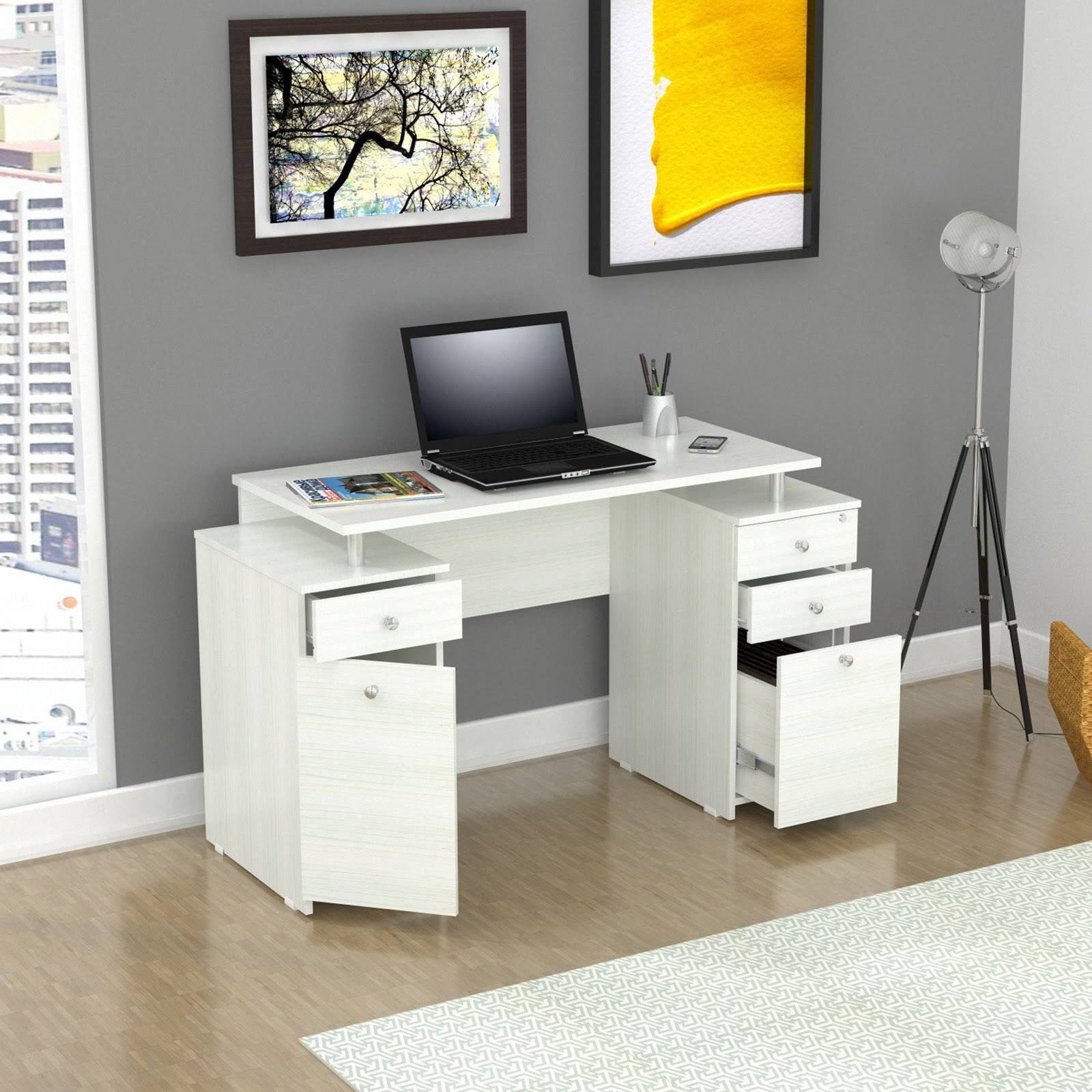 White Computer Desk O45783