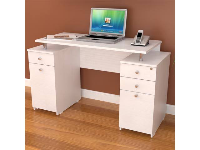 White Computer Desk O45783