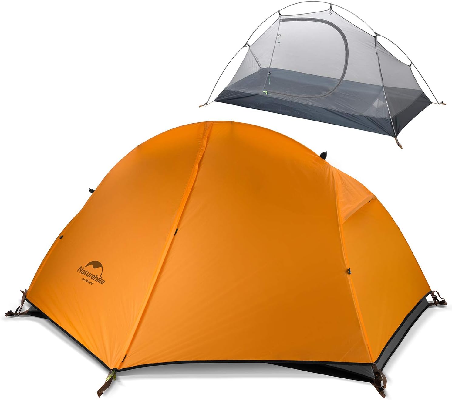 1 Person Ultralight Waterproof Backpacking Tent with Footprint U75093