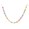 6' Multicolor Wool Pom Pom Garland P898767