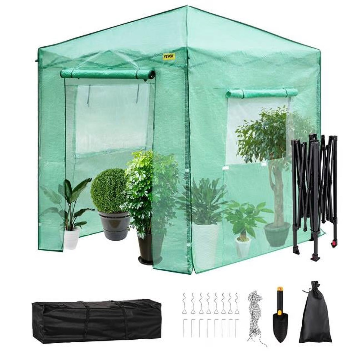 8 x 6 x 8 ft. Pop-Up Portable Greenhouse M60050