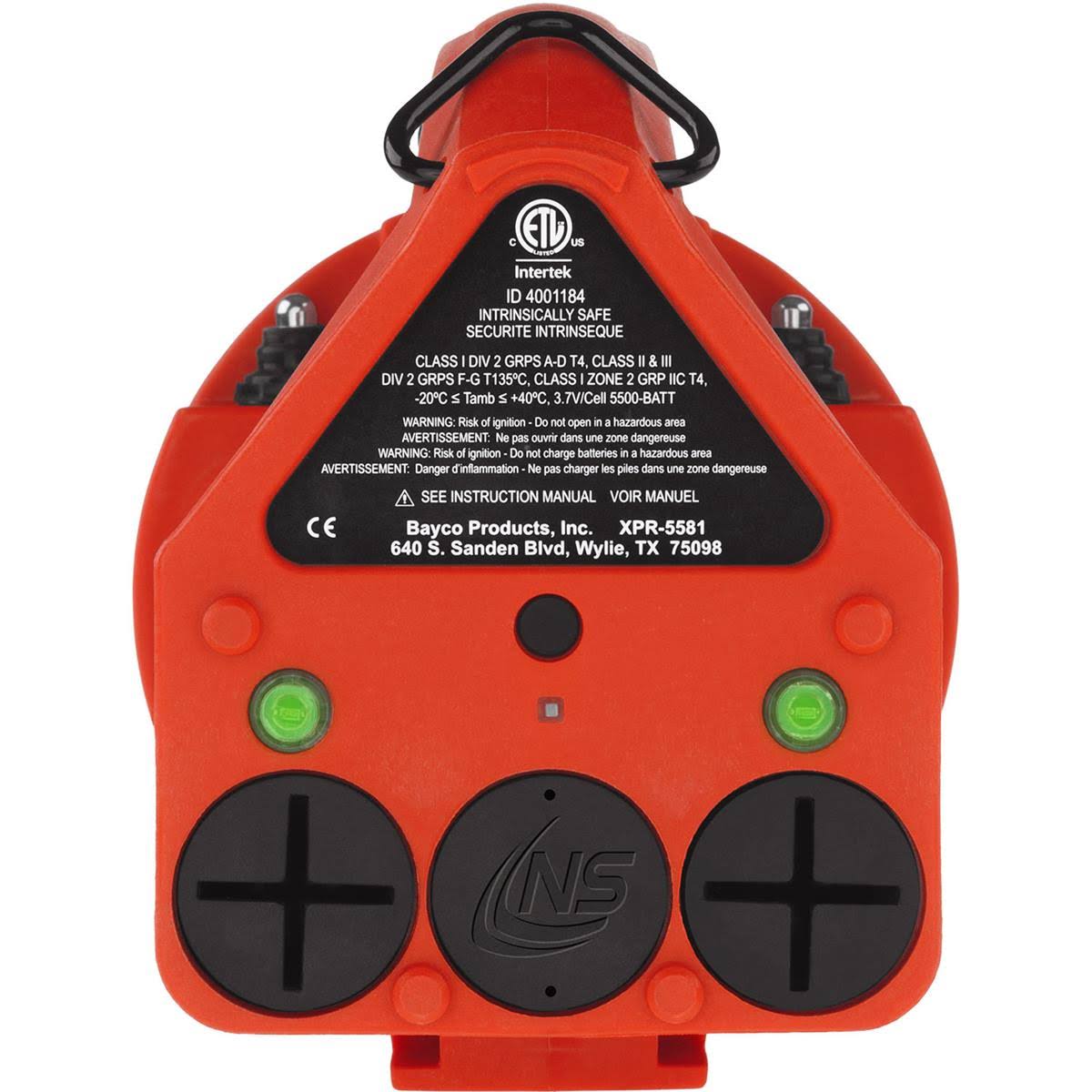 Intrinsically Safe Rechargeable Dual-Light Lantern D6131