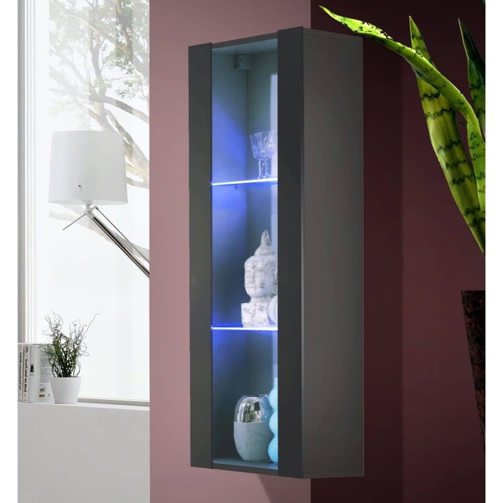 White Wall-Mounted Bookcase I13441