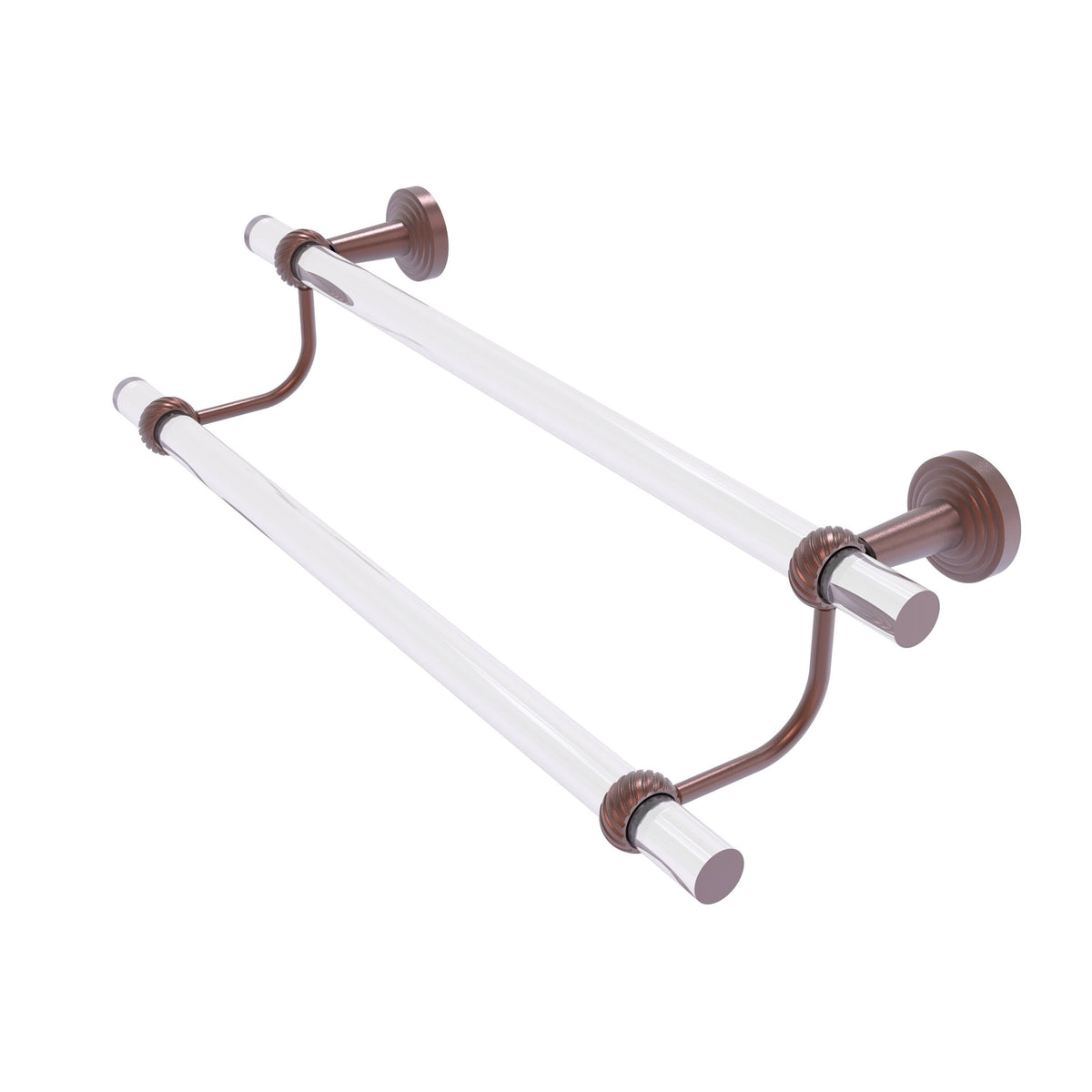 Antique Pewter Double Towel Bar M667222