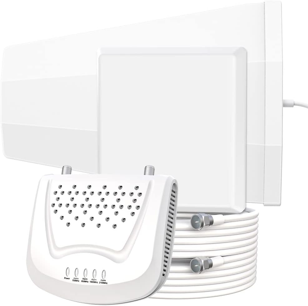 Cell Phone Signal Booster Kit, 2G/3G/4G LTE, 5G Ready C723847