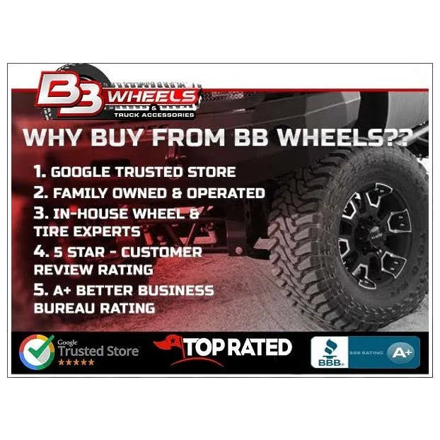 22x8.25 8x6.5x22 Black/Milled Wheel Rim Y37432