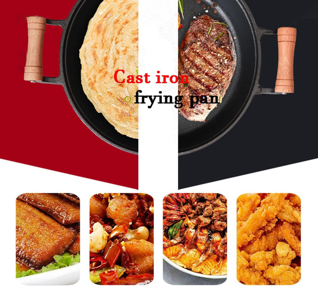 Cast Iron Skillet with Double Assist Handle A240