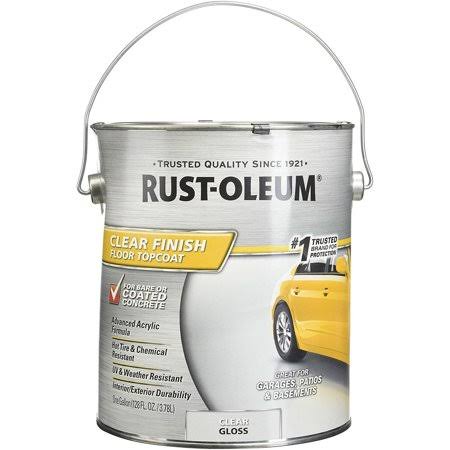 Clear Gloss Finish Floor Topcoat Gallon (Case of 2) B368