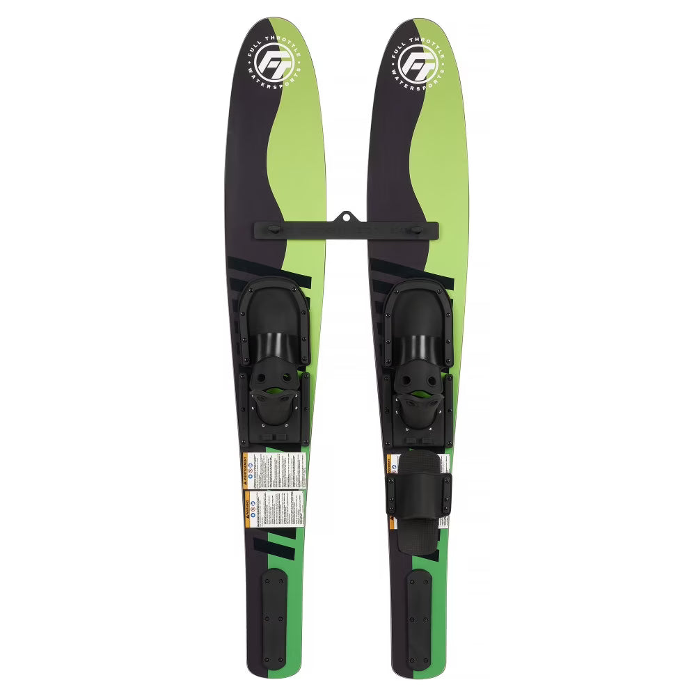 Green Shaped Junior Waterskis T378