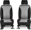 Gray & Black Neoprene Front Seat Covers E667133