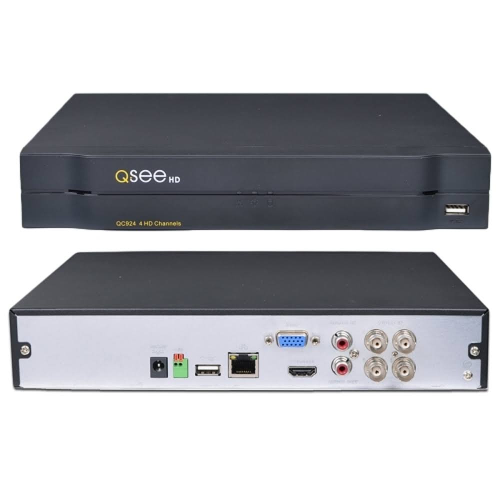 4-Channel 720p DVR Surveillance System with 1TB Hard Drive and 4 720p AnalogHD Cameras V80533