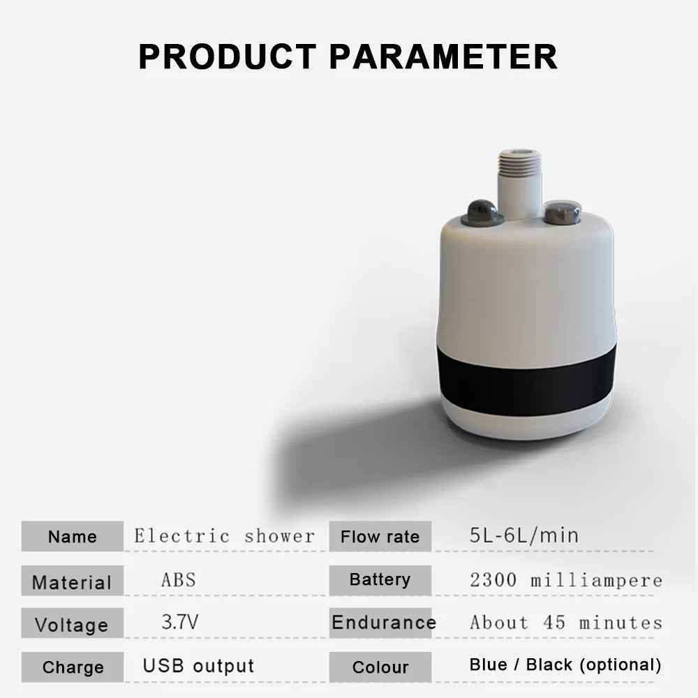 Portable Rechargeable Camping Shower G984