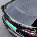 Matte Black Trunk Spoiler Wing Lip for Tesla Model 3, Pack of 2 W7724