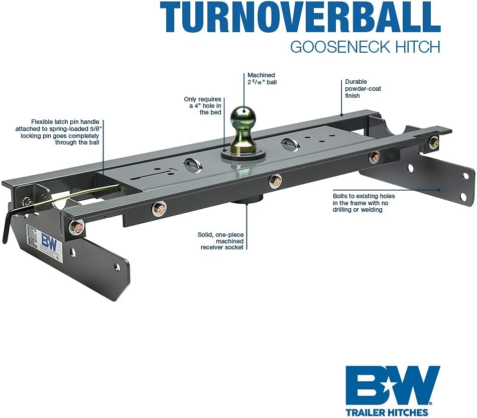 Turnoverball Gooseneck Hitch G418
