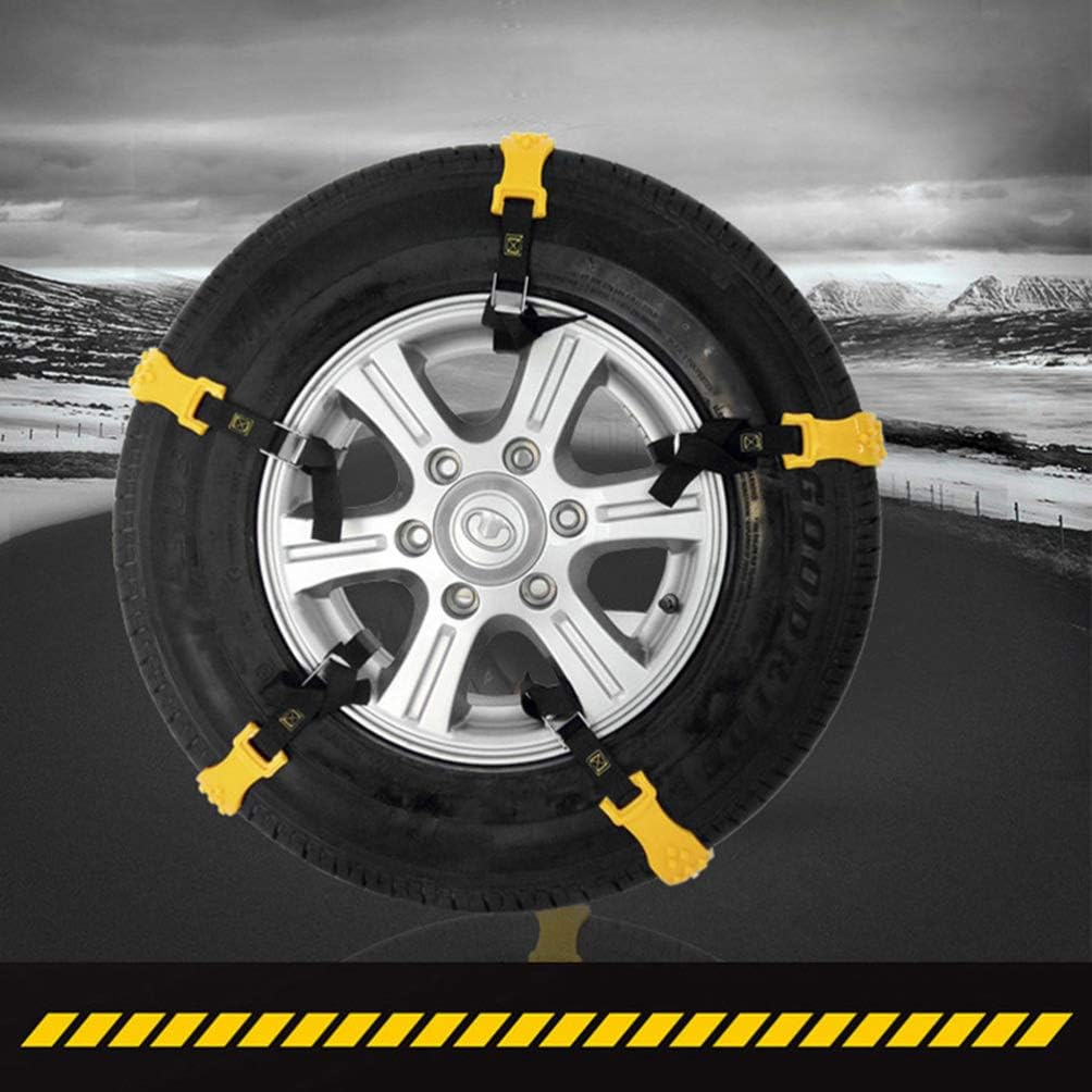 10Pcs Car Snow Chains Anti Slip Tire Chains G6317