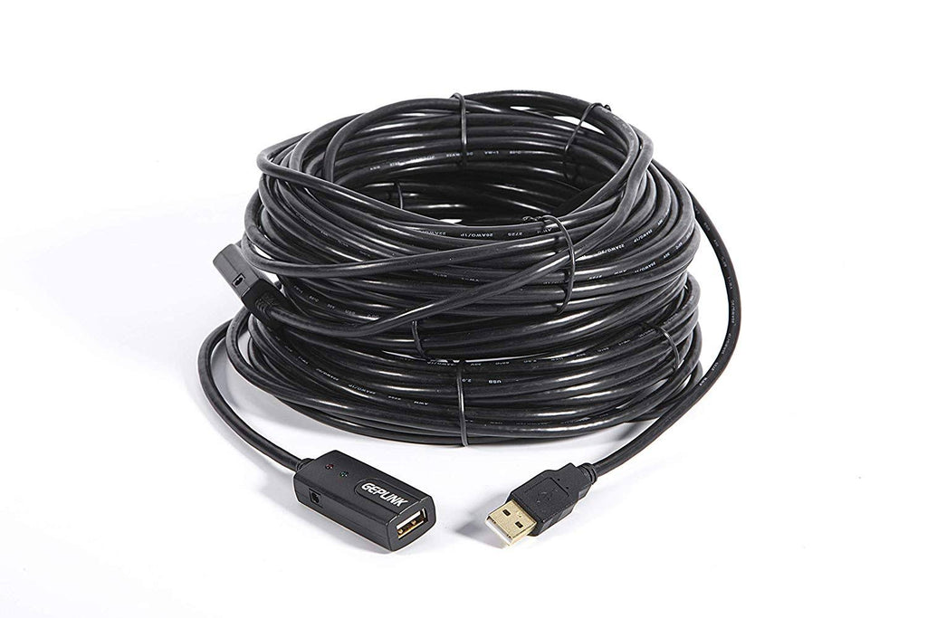 Active USB 2.0 Extension Amplifier Cable 30 Meters P18404