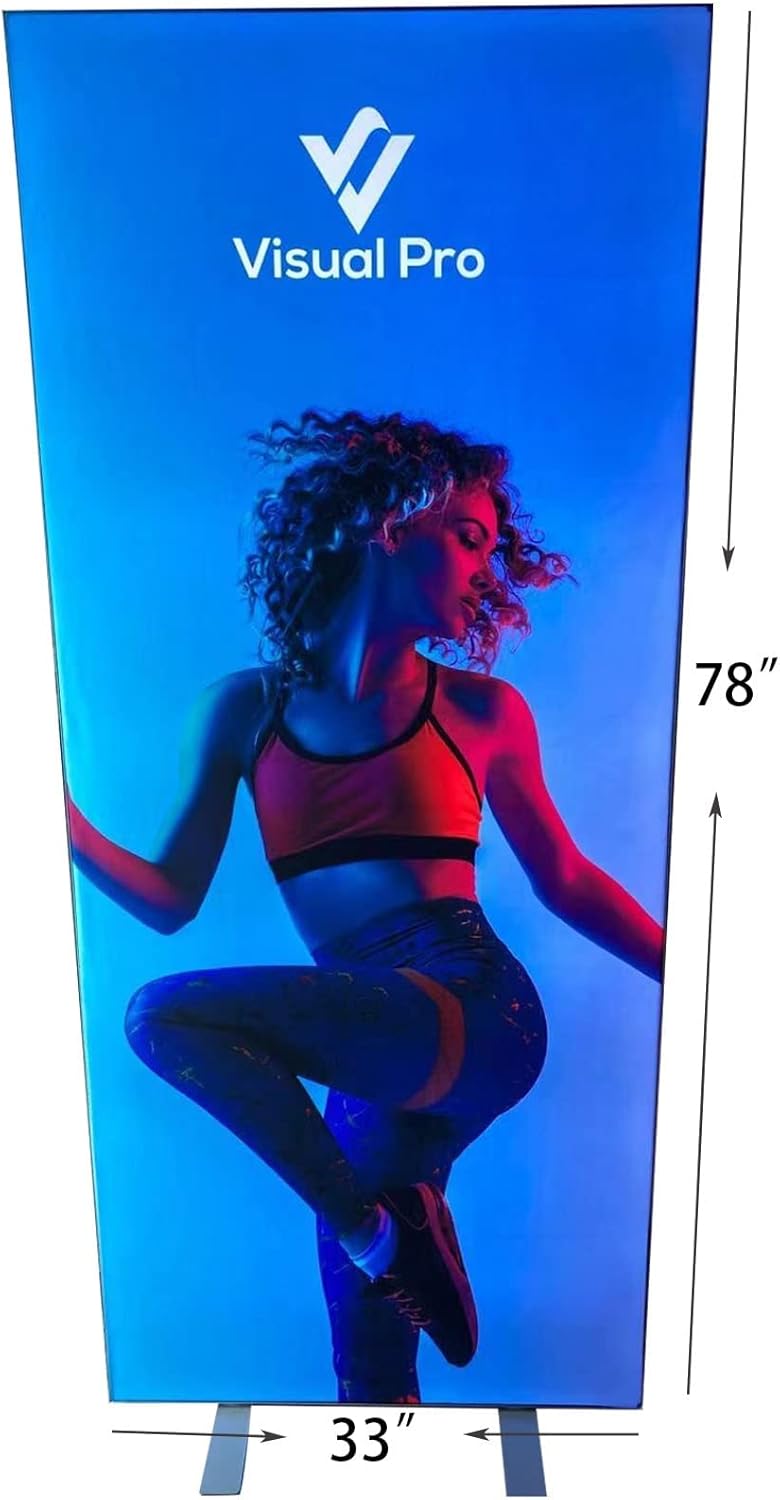 33”x78” Aluminum Frame LED Light Box for Poster P140964