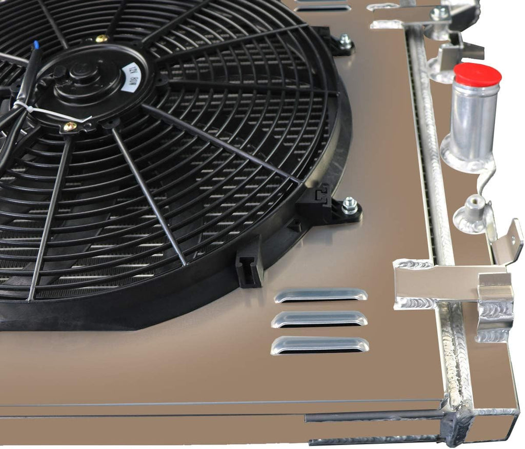 Aluminum Radiator with 16" Fan Shroud and Relay H420522