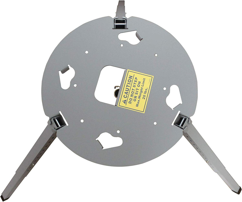 Satellite Tripod Mount, Adjustable Height 14.5-22 Inches, Pack of 2 F565