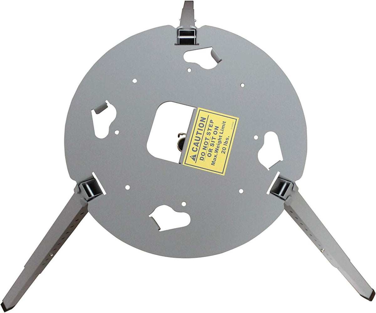 Satellite Tripod Mount, Adjustable Height 14.5-22 Inches, Pack of 2 F565