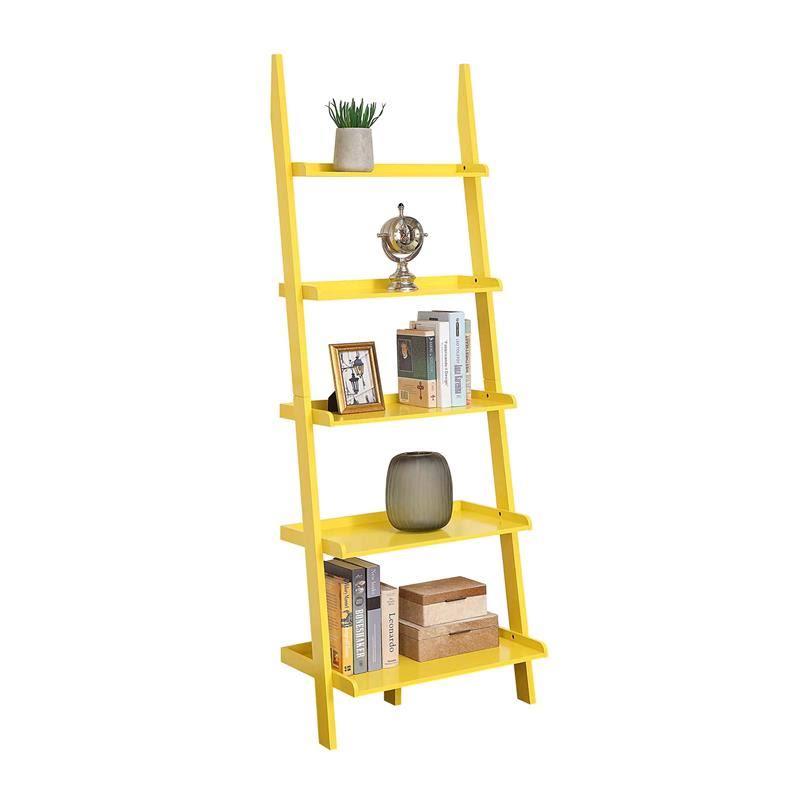 Yellow Bookshelf Ladder E39952